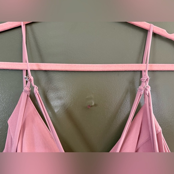 Azazie Maxi Dress in Dusty Rose - Picture 3 of 3